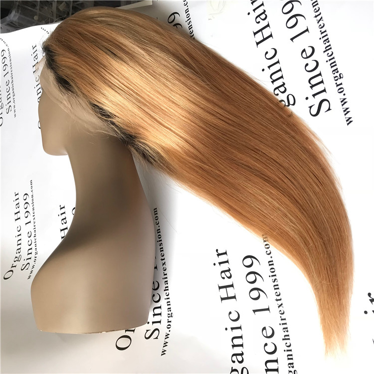 Hot sale!1b 27# straight full lace wig,glam and attractive A14